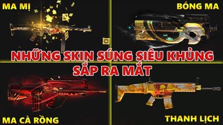 P90 Bóng Ma, Famas Ma Cà Rồng, Mp40 Ma Mị Cùng Những Skin Súng Mới Sắp Đổ Bộ Free Fire