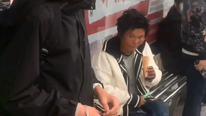 Totally confused the young guy