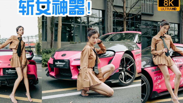 قيادة الفتاة لسيارة Supra قد لا تجذب الرجال بالضرورة، لكنها حتمًا ستجذب الفتيات!