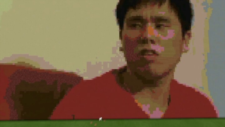 Use Minecraft to restore the most classic scenes of "Jie Ge Don't" frame by frame! Every frame is "v