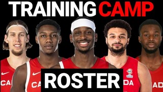 CANADA Training Camp Roster | 2024 Paris Olympics Men’s Basketball