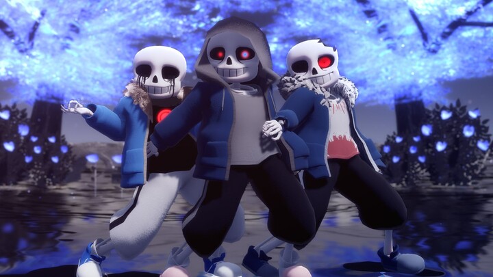 【Murder Time Trio】It's obviously a bone, but it's inexplicably sexy~【MMD】