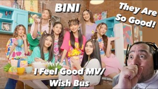 BINI I Feel Good MV/Wish Bus Reaction