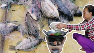 Canh chua cơm mẻ rau vườn - Món ăn dân dã đồng quê | Người Dân Quê #138
