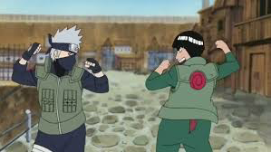 Kakashi and Guy