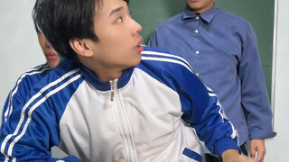 "Sleeping During Evening Study"