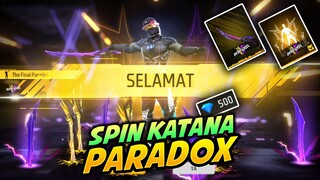 SPIN EVENT KATANA PARADOX HABIS BERAPA DIAMOND? FULL REVIEW EFEK KILL DAN SUARA IN GAME