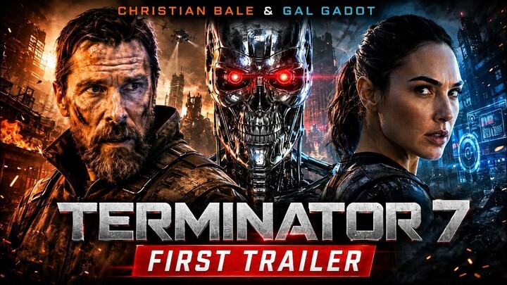 Terminator 7 (2027) - First Trailer - Christian Bale & Gal Gadot