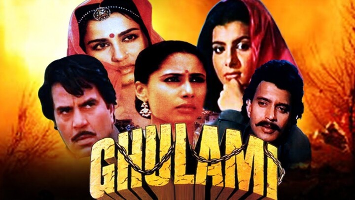 Ghulami.1985  Dharmendra, Mithun, Naseeruddin Shah,Smita Patil, Reena Roy, Anita Raj