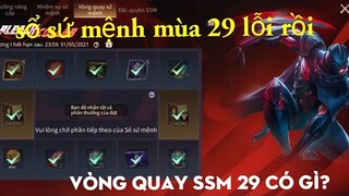 ssm 29|vòng quay ssm 29 có gì?.lỗi ssm 29 mở sổ vượt cấp được hẳn cấp 60