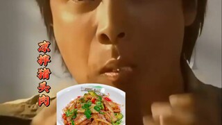 Eating the tastiest meal while getting the worst beating—kid, you're really something!