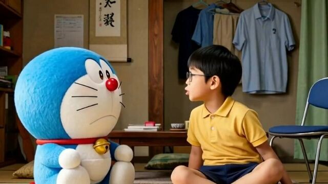 “Doraemon phiên bản người thật” -> Tập đầy đủ “Thiên đường của Nobita” [AI – Nhà sản xuất toàn dân] 