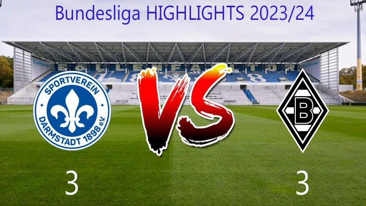 SV Darmstadt 98 vs Borussia Mönchengladbach (Matchday 4, Bundesliga 2023/24)