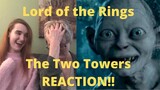 "Lord of the Rings: The Two Towers" Part ONE REACTION!! Gollum is so dramatic...