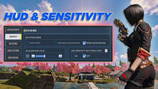 UPDATED SENSITIVITY & HUD SETTINGS | SEASON 4 | COD MOBILE