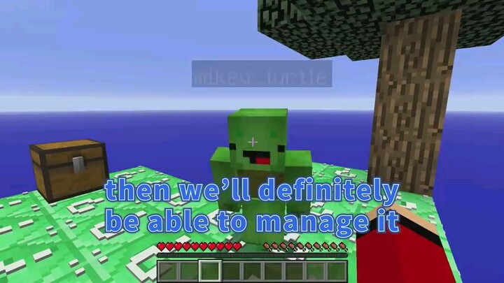 lucky block island  minecraft