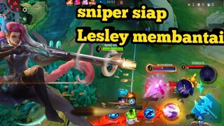 Lesley sulit ditangkap musuh geleng geleng
