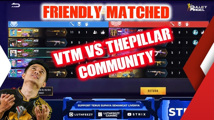 SCRIM VTM VS THE PILLAR,SCRIM ISENG2 MENJADI SERIUS | BULLET ANGEL
