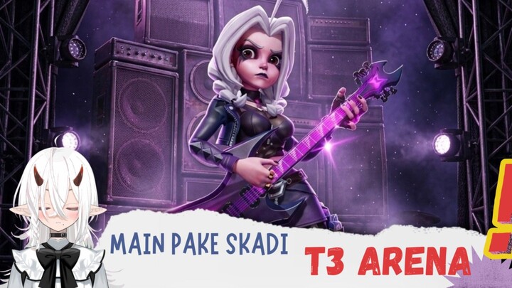 JANGAN REMEHKAN SKADI! Sekali Petik Gitar, Musuh Auto Rata!