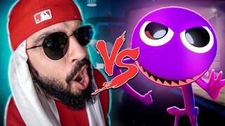 Roxo do Roblox (Rainbow Friends) Vs. Mussoumano - Batalha com Games