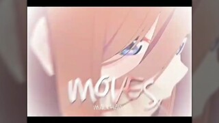 Miku Nakano - Moves Like Jagger | AMV | Alight Motion Edit Free Preset