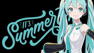 【AI动画】初音未来❤️Summer Time❤️ 祝大家高考顺利