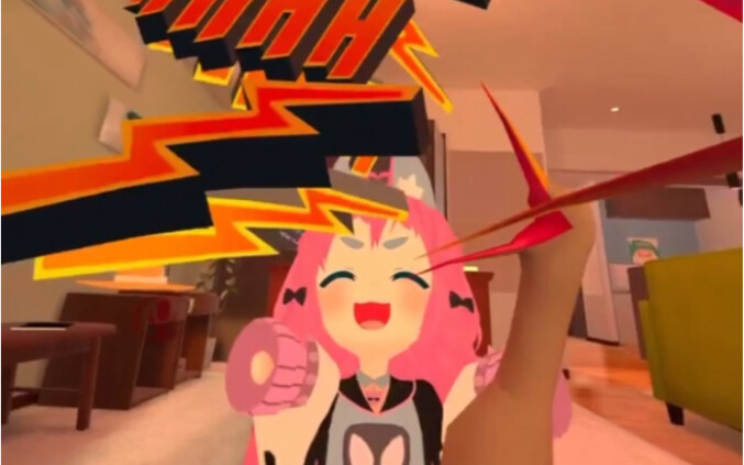 Rubah berbulu merah jahat melolong di tengah malam