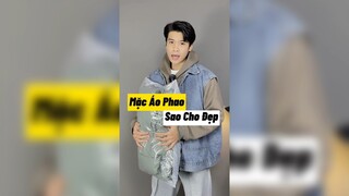 Mặc áo phao sao cho đẹp