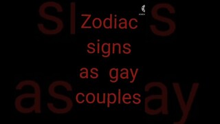 zodiac signs as gay anime couples