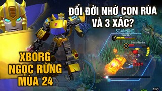 Tốp Mỡ | XBORG Mùa 24 Ngọc Rừng! Đang Thọt, Đổi Đời Nhờ Con Rùa Và 3 Cái Xác? | MLBB