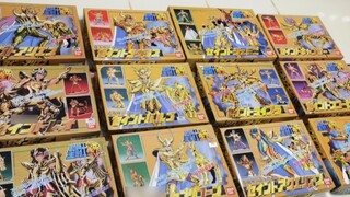 Gold Saint Seiya 37 years ago old assembled toys