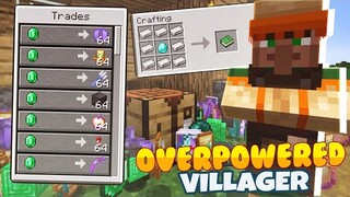 MINECRAFT TAPI AKU CRAFTING OP VILLAGER!!?