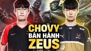 GEN.G CHOVY vs T1 ZEUS | CHOVY ĐÃ CHO SIÊU TOPLANE T1 ĂN HÀNH NHƯ THẾ NÀO?