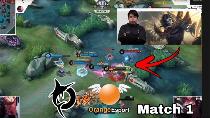 GG KHUFRA DARI YUMS! FANNY GARYY DI LOCK TERUS MATCH 1 FINAL TODAK VS ORANGE