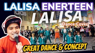 PERFORMER REACTS to LALISA - LISA (Dance Cover) by ENERTEEN  - REACTION