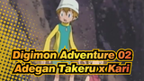 [Digimon Adevnture 02 / JPN Ver.] Adegan Takeru x Kari & Patamon x Gatomon