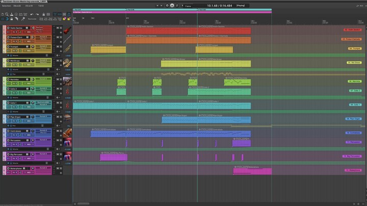 Teardown of last section of Cue 21 - "Madre hay una sola" (Film Score) [TURN ON CAPTIONS!]