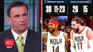 ESPN: Brandon Ingram shine 30 Pts; Pelicans completely dominated Suns 118-103 second half of Game 4