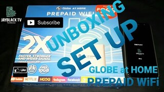GLOBE AT HOME PREPAID WiFi || UNBOXING AND SET UP || GET FASTER CONNECTION