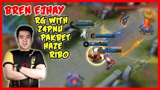 Ejhay ni Dogie nasa Bren Esports na! - Mobile Legends - MLBB