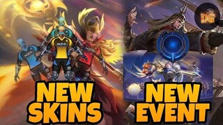 UPCOMING SKINS & OTHER UPDATES In Mobile Legends