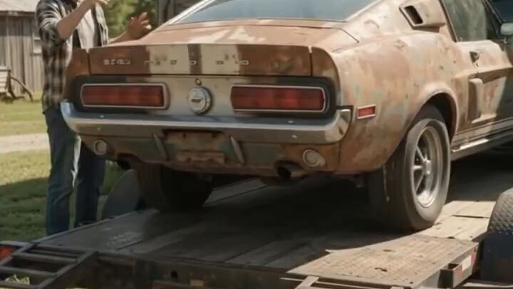 restoration of ford gt500 one of  Legendre car of all world 福特GT500修复——传奇车型之一