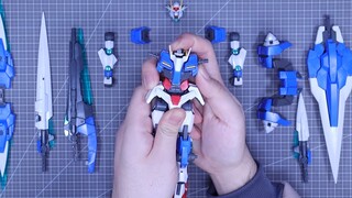 เรื่องราวความรักของ Goudamu: Bandai MG Gundam 00 Seven Swords Gundam Model Assembly Process Sharing 