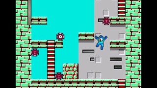 Audio visual testing of John NESS emulator. Mega Man game.