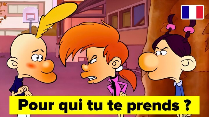 Learn French with TV Series: Titeuf Breaks Up With Nadia! 🇫🇷