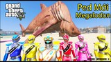 GTA 5 Mod - Biệt Đội Siêu Nhân Ma Tiến Ra Khơi Thu Phục Cá Mập Megalodon