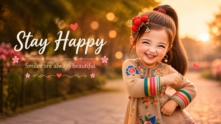 巴基斯坦小女孩转圈 太可爱了！🇵🇰  Bājīsītǎn xiǎo nǚhái zhuàn quānquan - tài kě'ài le!