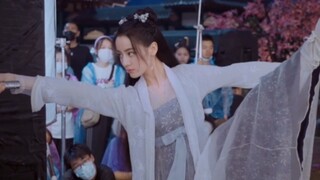 Sword dance behind the scenes | Dilireba Gong Jun "An Le Zhuan"