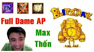 Blitzcrank SP | Lên Full AP Kéo Trúng là Xác Định Bốc Hơi - ThrowThi