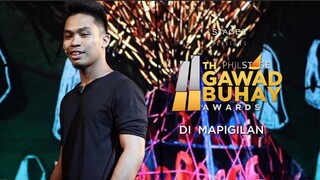 "'Di Mapigilan" from "Balag at Angud" Live at the Philstage Gawad Buhay Awards